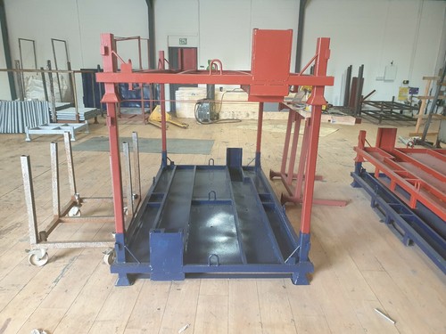 Motorbike steel stillage - steel,