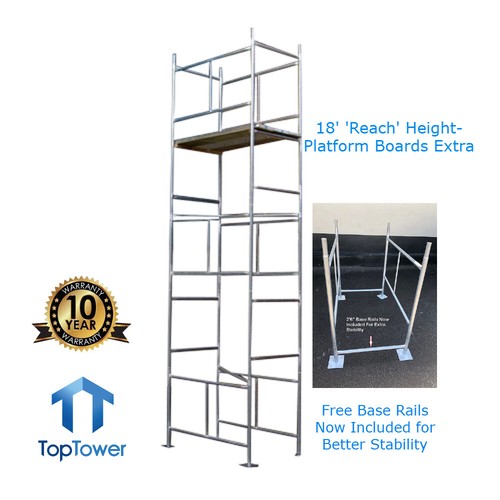 Scaffold tower 4x2ft - 5.5m,