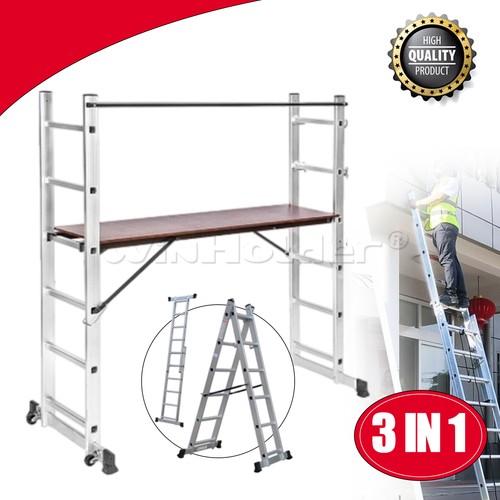Wheeled scaffolding tower work - tower,