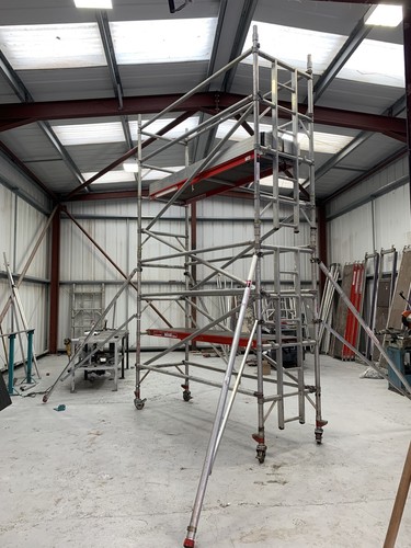 Industrial alloy scaffold - industrial,